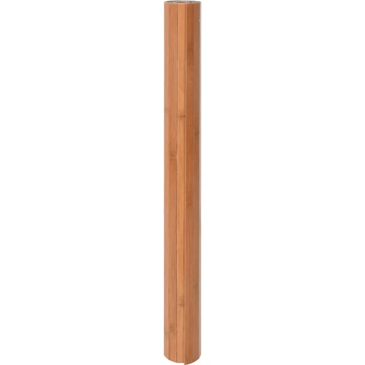 vidaXL Teppich Rechteckig Natur 100x100 cm Bambus 376799 – Bild 3