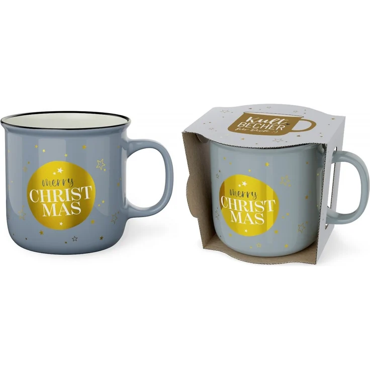 Kult-Becher Kaffeetasse Tasse 0,25l Geschenk Weihnachten la vida Kugel 9041271
