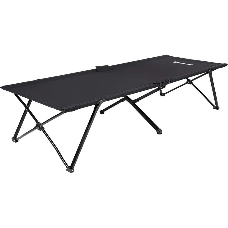 Songmics Campingbett, schwarz, 206 x 45 x 75 cm