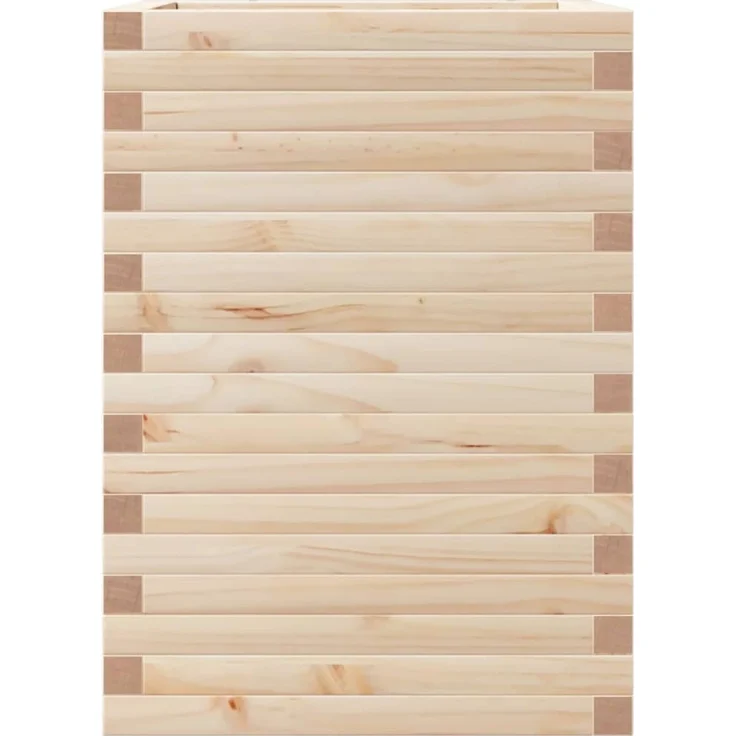vidaXL Pflanzkübel 50x50x68,5 cm Massivholz Kiefer 3282464 – Bild 5
