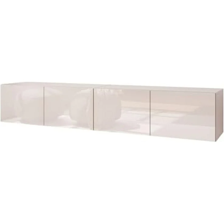 Lookway TV-Schrank COLGANTE KASCHMIR GLOSS 200 cm Hängeschrank mit Led Beluchtung (2x TV-Schrank) Breite: 200 cm – Bild 6