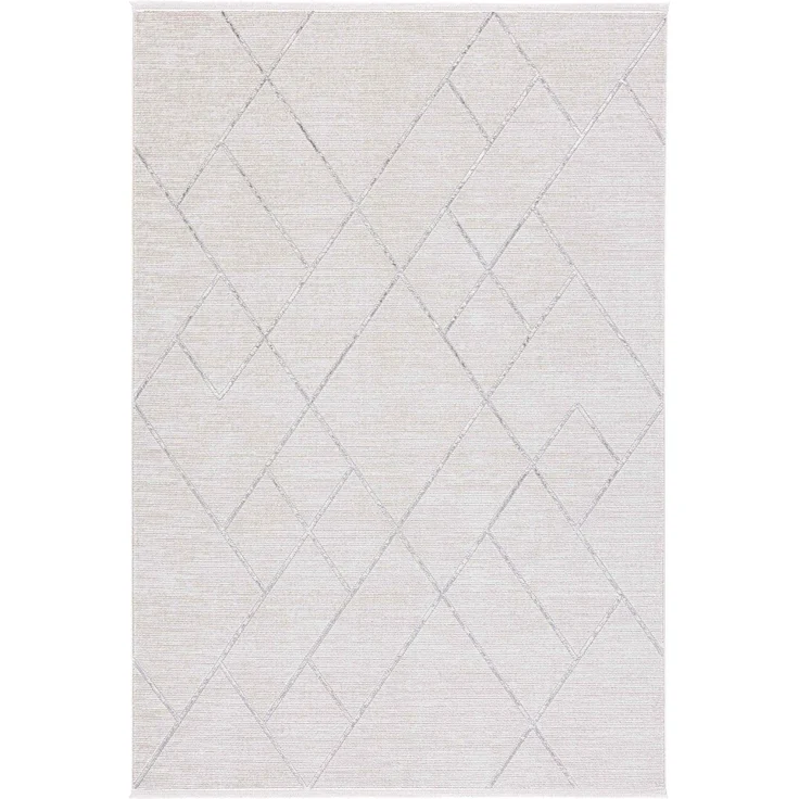 Koza Moonlight Grauer Teppich 80 x 300 cm Acryl Grau 88780494 [en. casa] – Bild 1