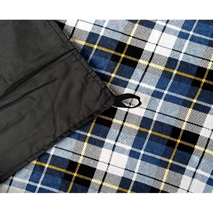 AMAZONAS Outdoor-Decke Travel Blanket ultra-light, blau / weiß – Bild 5
