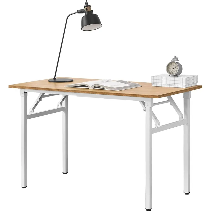 neu.haus Schreibtisch 'Alta' 120x60 cm klappbar Buche/Weiß