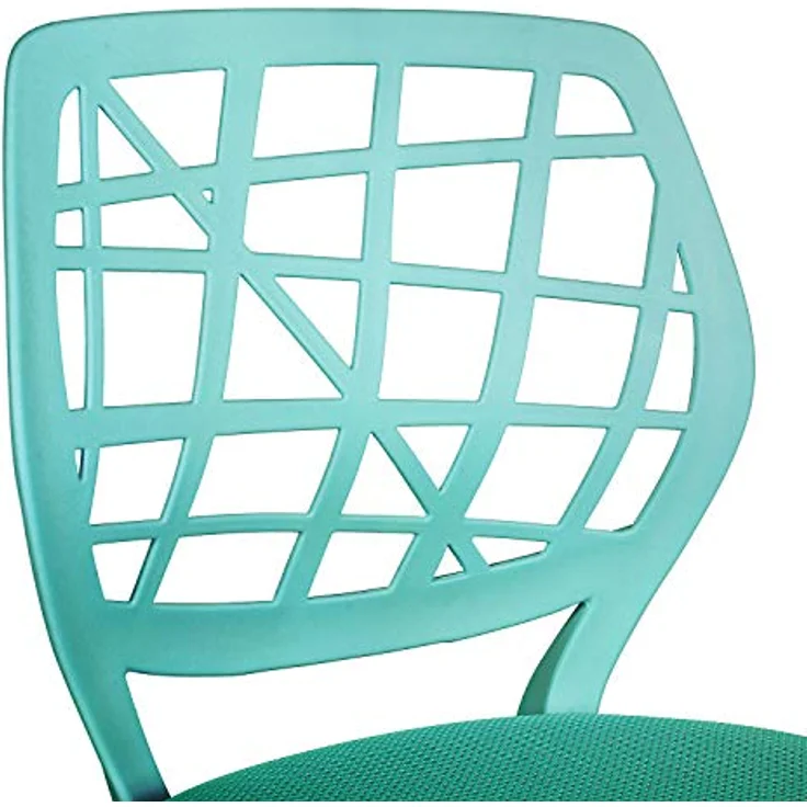 FurnitureR Home Office Stuhl, ergonomischer höhenverstellbarer Drehstuhl mit Rollen, moderner Computerstuhl für Arbeitszimmer und Büro – Bild 8