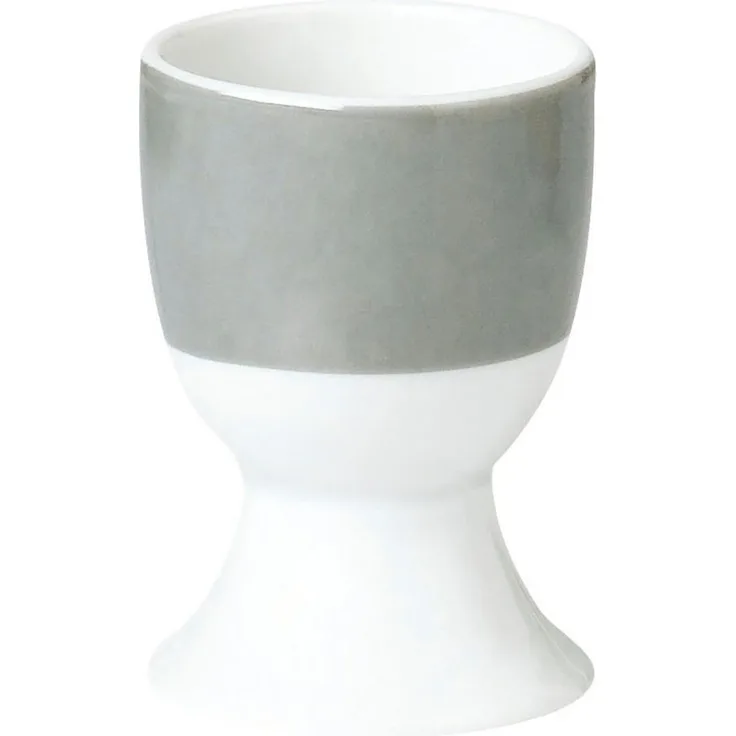 van Well Eierbecher Vario, (Set, 6-tlg, 6 Eierbecher), Porzellan, spülmaschinen- und mikrowellengeeignet