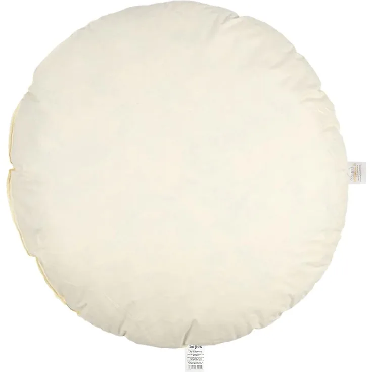 Federkissen rund ca. 80 cm Ø waschbar Bezug Baumwolle beties „Publik“