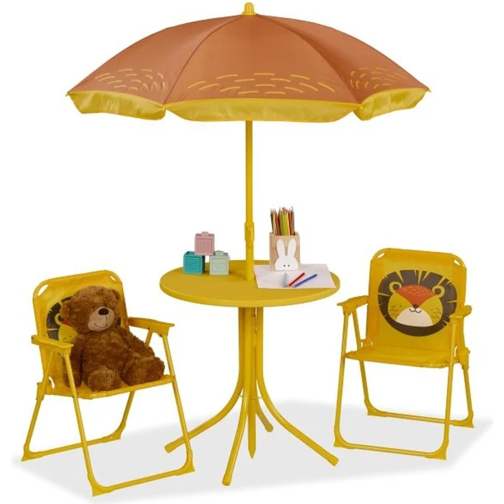 Camping Kindersitzgruppe mit Schirm 10028889_764 – Bild 1