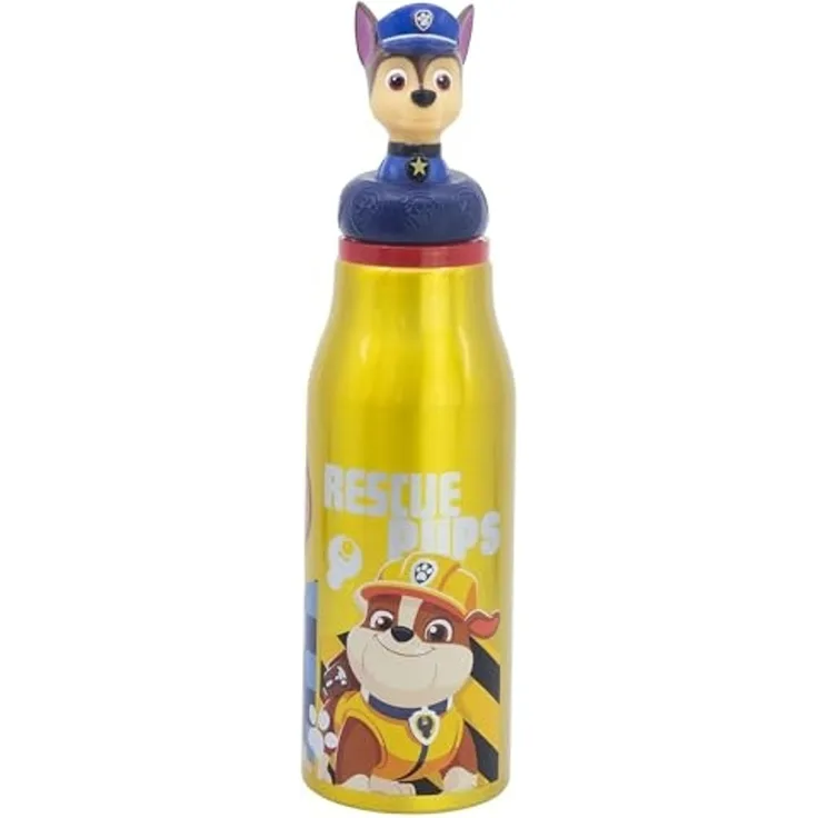 Paw Patrol Trinkflasche Aluminium, 690 ml, mit Sicherheitsverschluss