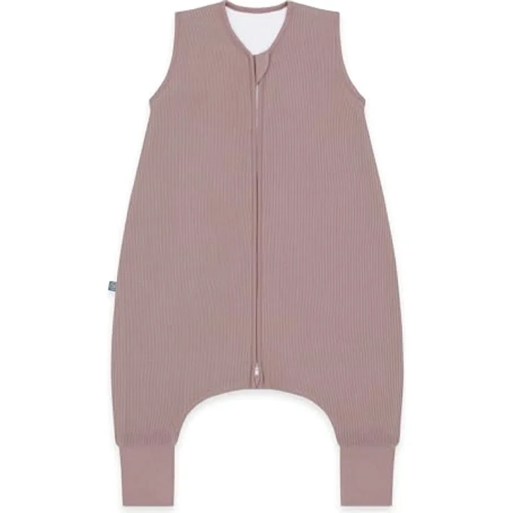 emma & noah Baby Schlafsack mit Füßen 1.0 TOG, Ganzjahres Schlafsack mit Beinen für den Frühling, Sommer und Herbst, 100% Bio-Baumwolle, OEKO-TEX Zertifiziert (Essential Berry, 90 cm) – Bild 2
