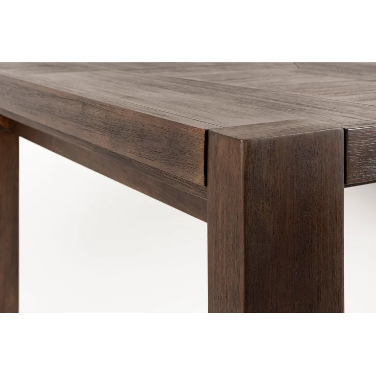 DutchBone Esstisch Bruneau aus Akazienholz in Walnussfarbe Braun 90x180x75 cm – Bild 4