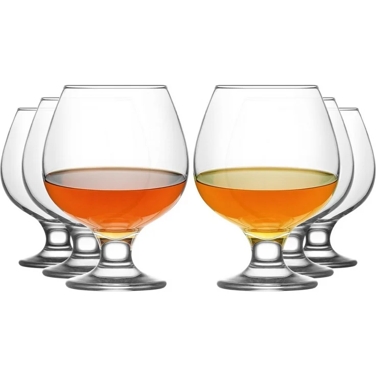LAV Cocktailglas LAV Misket Premium Weingläser 6er Set, 390cc, Klare Kelchgläser – Bild 3
