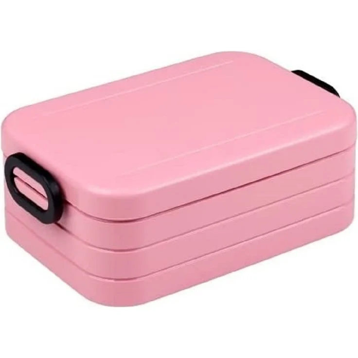 2-tlg. Mepal Take a Break Set– Nordic Pink – Groß / Klein – Lunchbox mit Trennwand – ideal für Mealprep – spülmaschinenfest, ABS – Bild 3