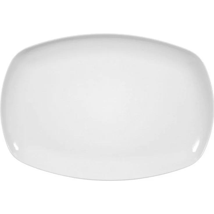 Seltmann Weiden Servierplatte Lido Weiß, Porzellan, 35x24 cm – Bild 4