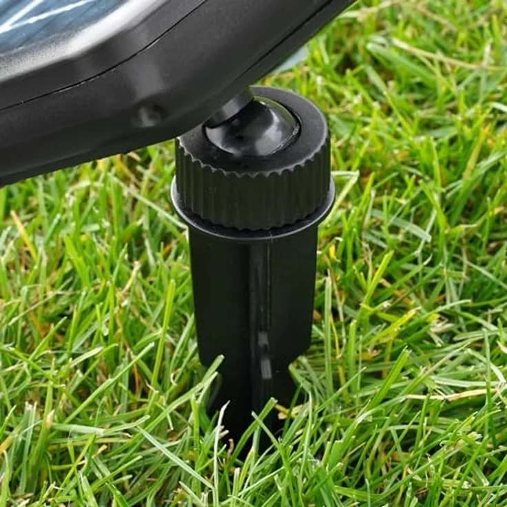 esotec Gartenstrahler 3er Set Solar Unterwasserleuchten Splash 3000K warmweiß 20lm 102149, LED fest integriert – Bild 5