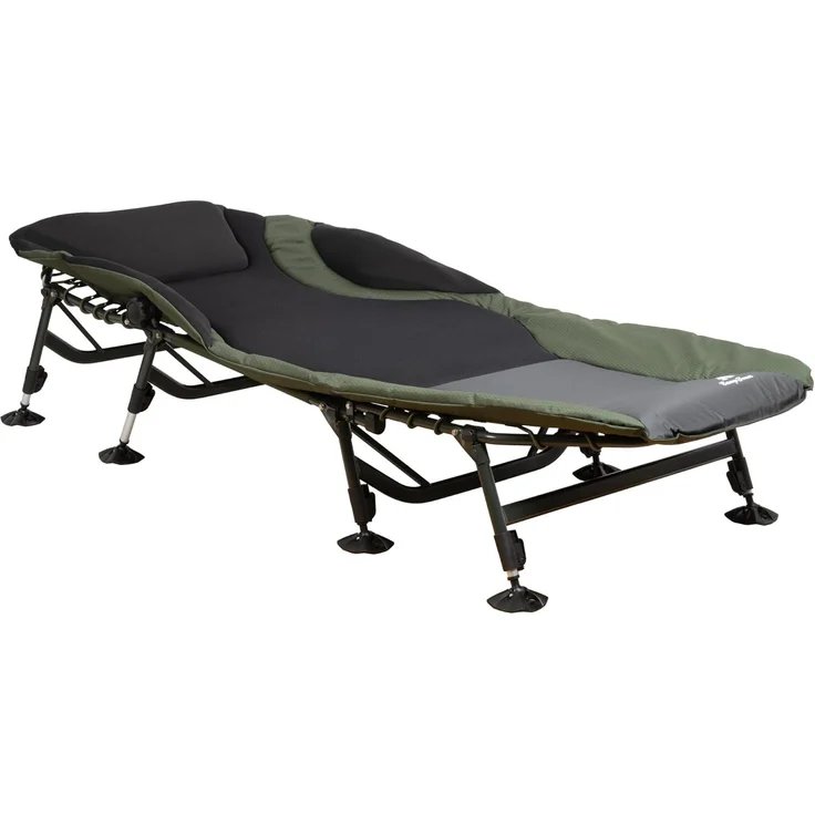 CampFeuer Angelliege Karpfenliege XXL, 207 x 88 x 30-106 cm, Campingliege, faltbar (1-St) Einfach auf- und abzubauen – Bild 4