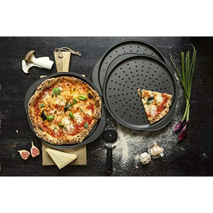 GastroMax Pizzaschneider – Pizzaschneider aus lebensmittelechtem Edelstahl/Cutter für Pasta und Teigwaren mit rutschfestem, ergonomischem, BPA-freiem Griff und Klingenschutz – Küchenartikel – Bild 3