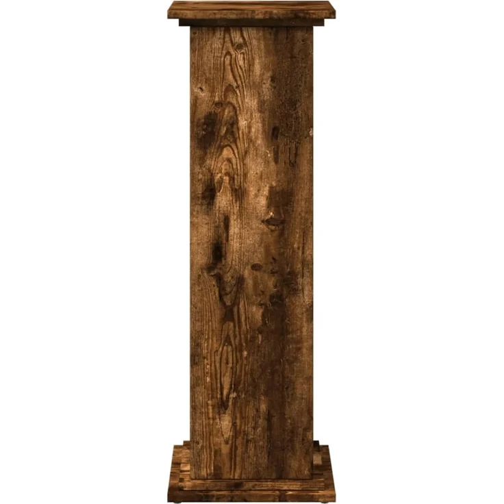 vidaXL Postament mit Stauraum, Holzwerkstoff, Räuchereiche, 31 x 30 x 90 cm – Bild 4