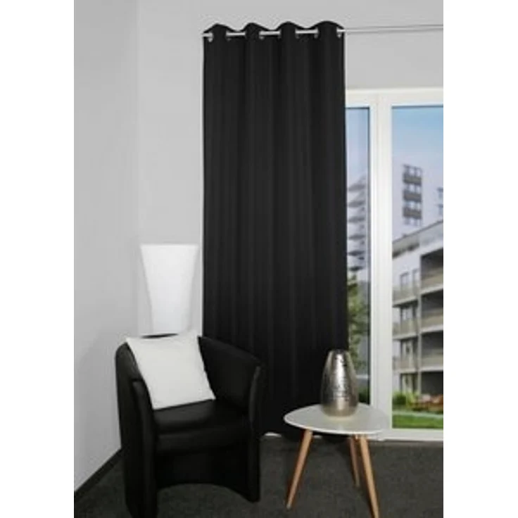 Home Basics Atlantik 235 x 140 cm 1x Fertigschal Schwarz – Bild 6