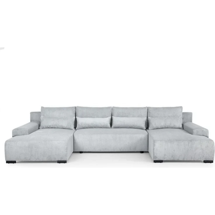 Beautysofa Ecksofa BENNY U, mit Schlaffunktion, mit Bettkasten, viele Farbvarianten – Bild 4