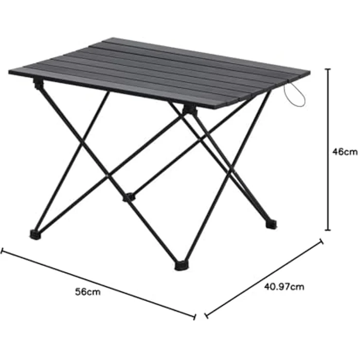 Campingtisch Wanderlust schwarz – Bild 3