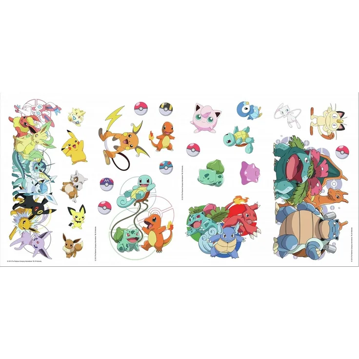 Pokemon Favorit Wallstickers