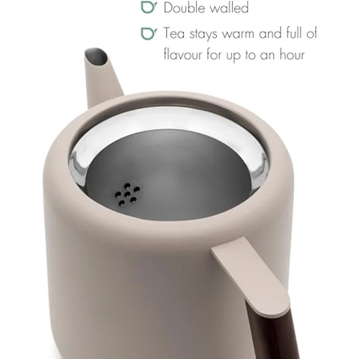 Bredemeijer Teekanne Duet Design Boston 1,1 L sand – Bild 3
