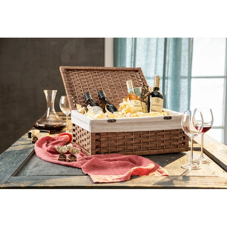 Universaltruhe Präsent Truhe Kiste Aufbewahrung Holztruhe Dekoration – Bild 2