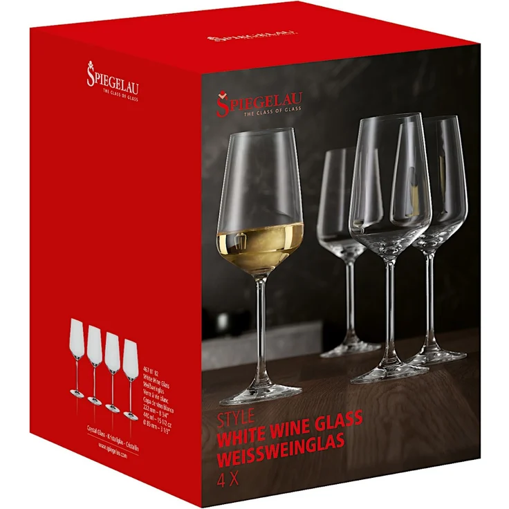 SPIEGELAU 4670182 STYLE Weißweinglas 4er Set – Bild 5