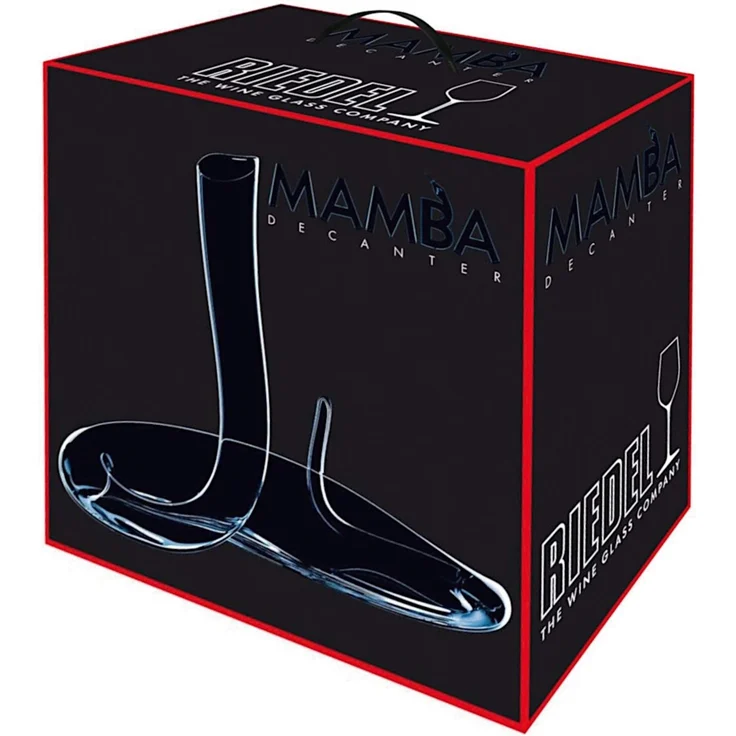 RIEDEL 1950/19 Dekanter MAMBA, handgefertigt, Design-Dekanter – Bild 4
