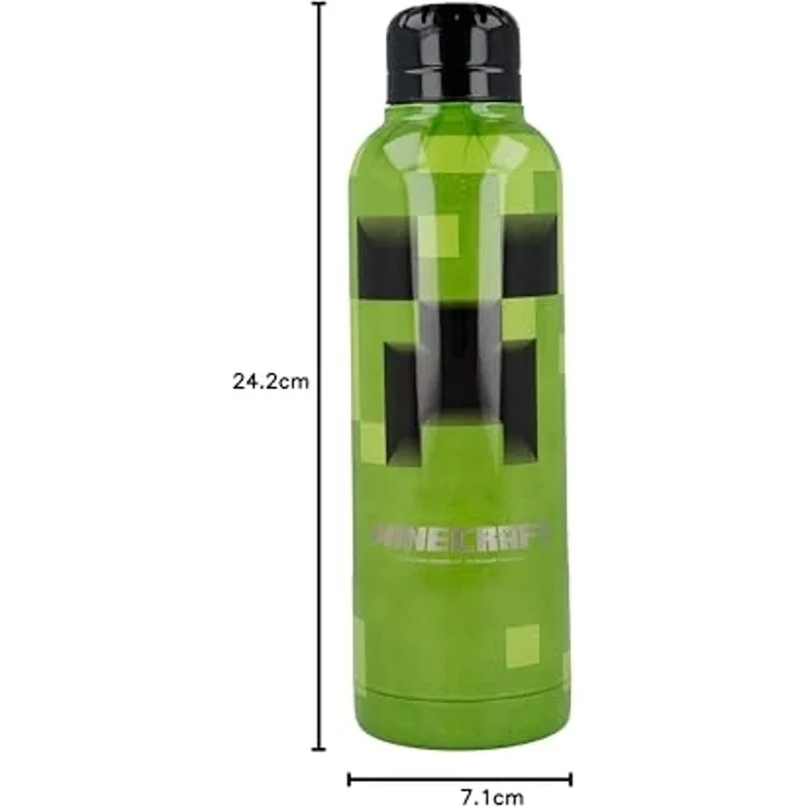Minecraft Isolierte Edelstahl Trinkflasche Thermotrinkflasche 515 ml – Bild 5