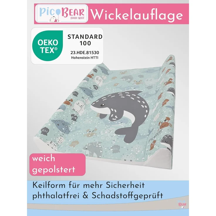 pic Bear Keilwickelauflage 50 x 70 cm Sealife : Sealife – Bild 2