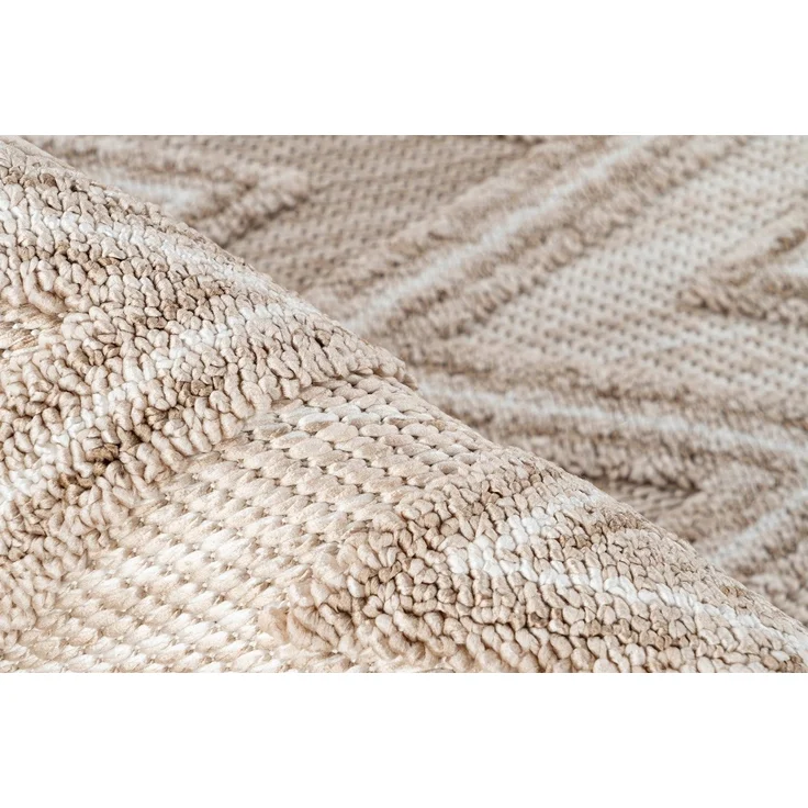 Teppich >Sarai< in Beige, 100% Polyester - 170x120cm (LxB) – Bild 3