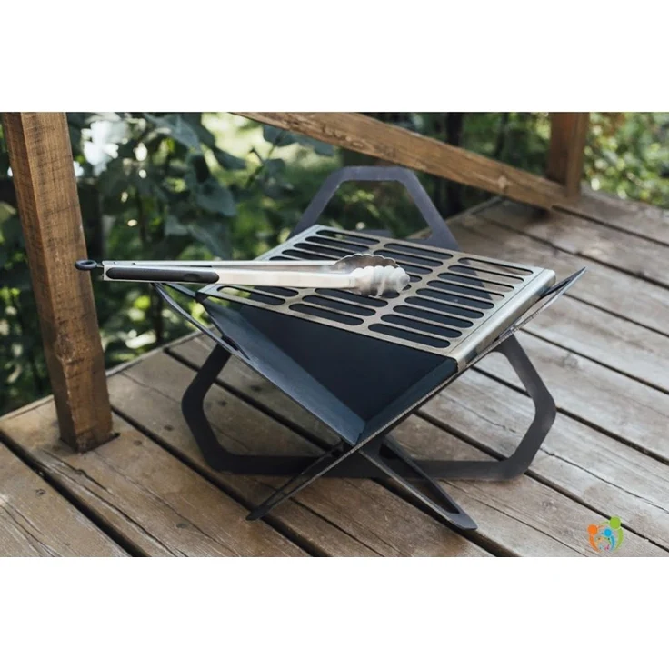 Grill Feuerschale Ochag in Schwarz – Bild 1