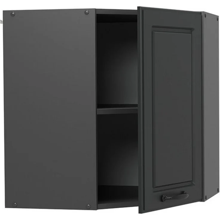 Eckhängeschrank R-Line Anthrazit Landhaus 57 cm Vicco – Bild 3