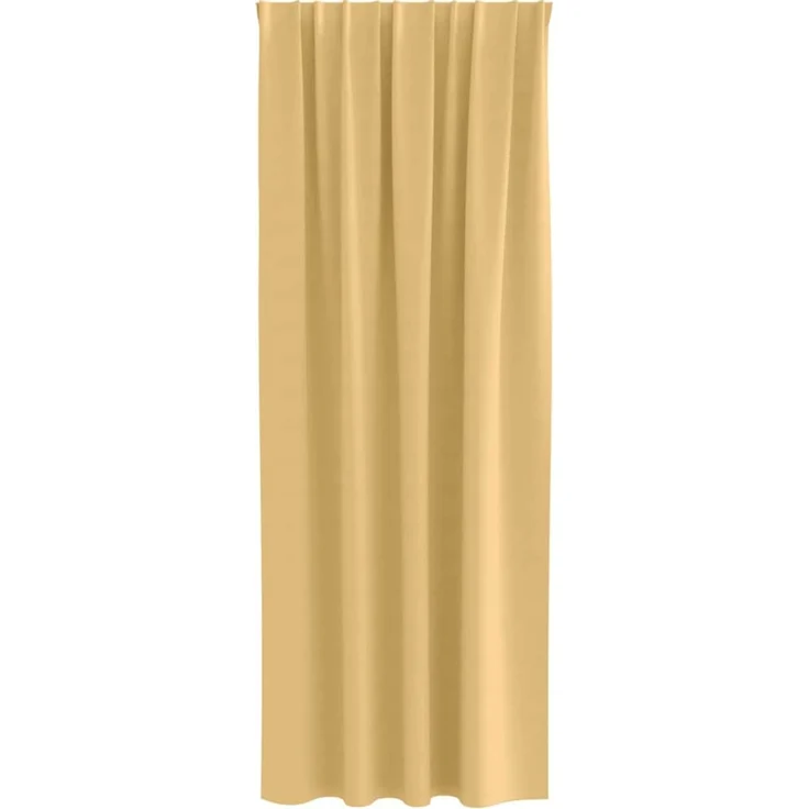 Verdunkelungs-Vorhänge | für Wohnzimmer & Schlafzimmer mit Ringen 2 pcs Beige 225 x 140 cm – Bild 4