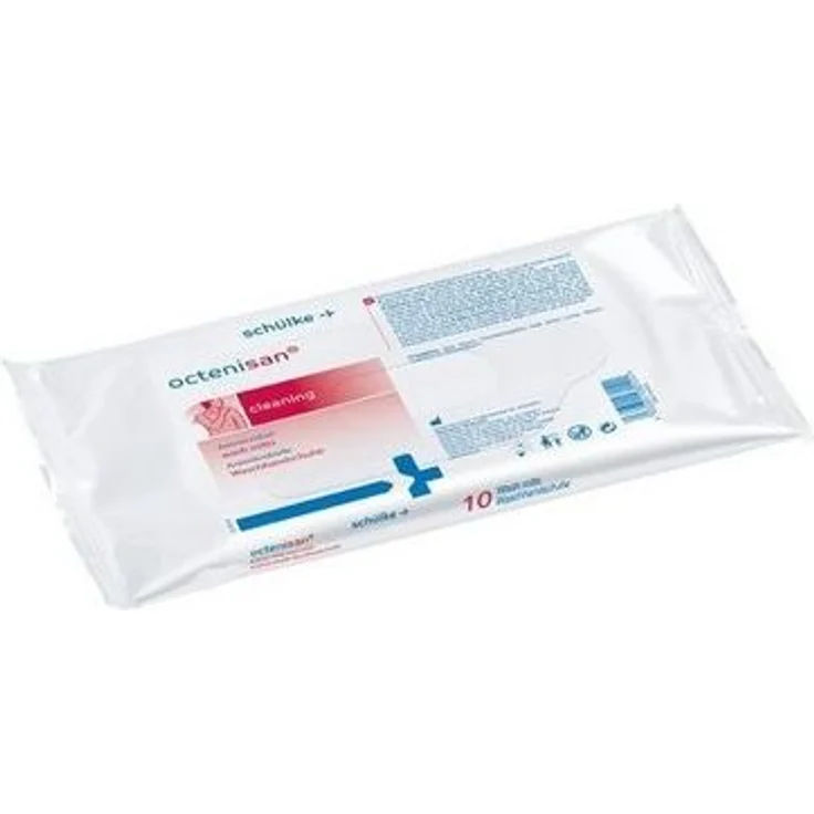 DocMed Einmal-Waschhandschuh octenisan Waschhandschuhe (8 Stck) (Ideal für Ganzkörperwaschungen 8-St. antiseptische Körperwaschung), Antimikrobielle Wirkung, frei von Parfüm- und Farbstoffen – Bild 4