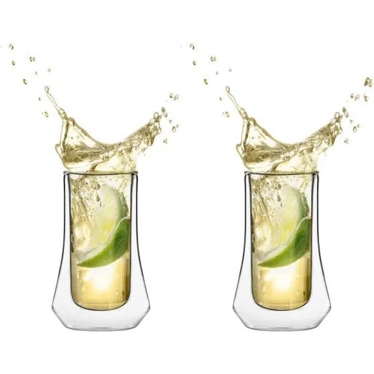 Vialli Design 2 Shotgläser Doppelwand Soho 60 ml 8913