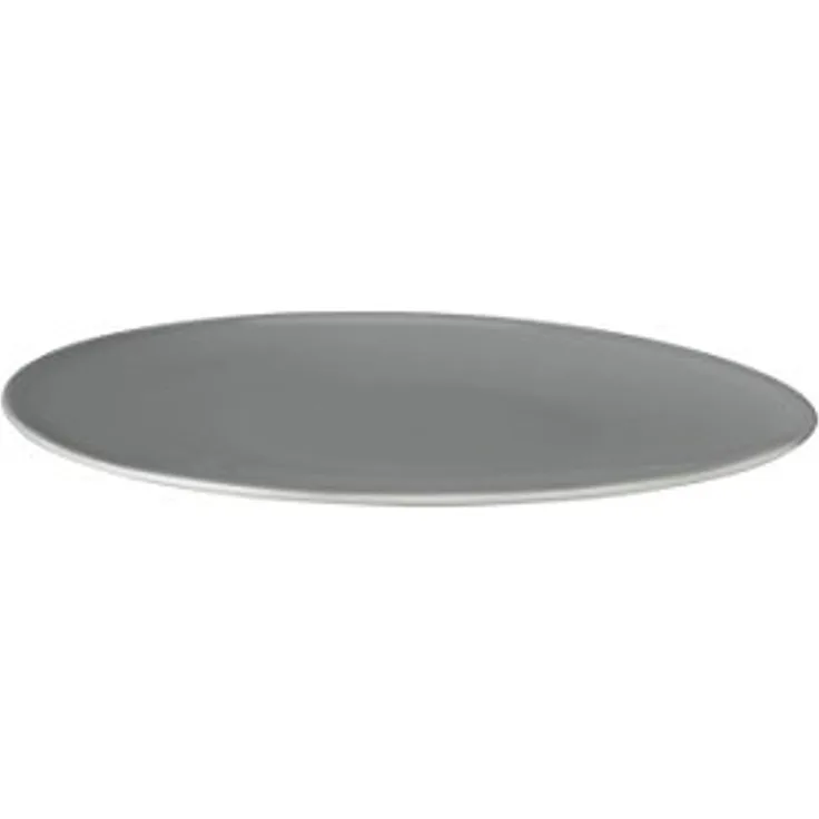 Stelton Emma Teller, 2er Set, Speiseteller, Servierteller, Frühstückteller, Grau, 22 cm, X2191