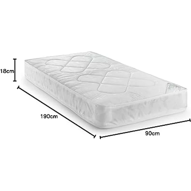 Julian Bowen Premier Matratze, Weiß, Einzelbett – Bild 3