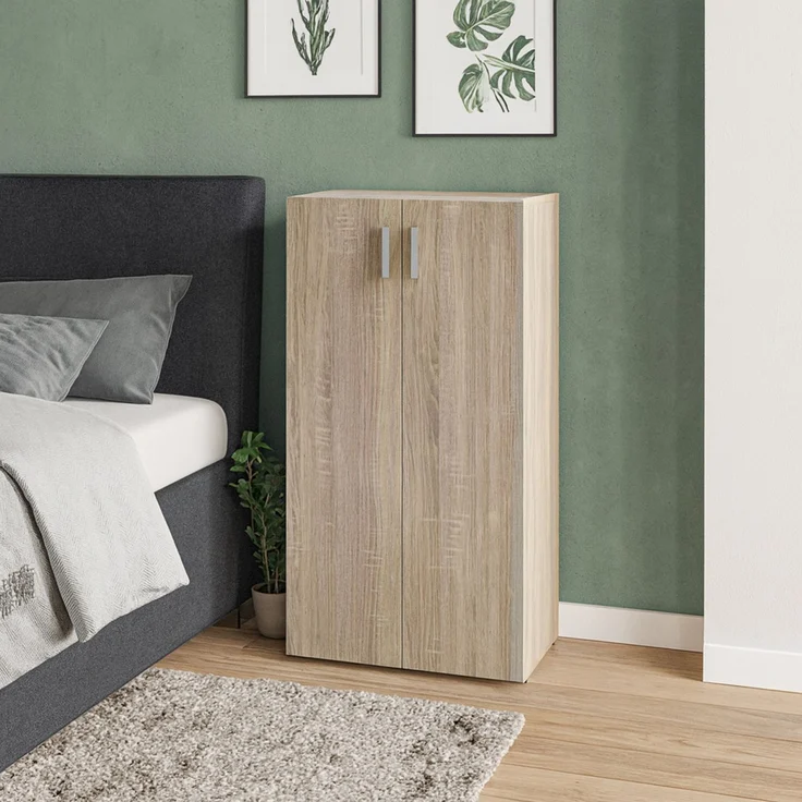 HTI-Line Kommode Kommode Nina mit 3 Regalfächern (Stück, 1 St, 1x Kommode Nina), Anrichte Sideboard Schrank – Bild 4
