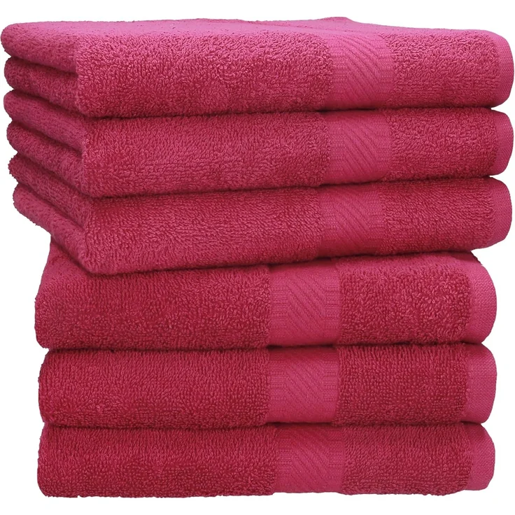 Betz Handtücher 6 Stück PALERMO Handtuch-Set, 100% Baumwolle – Bild 1