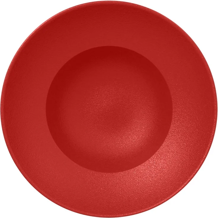 RAK Porcelain Neofusion ember red Teller extra tief rund Ø 26.1 cm / Ht. 8.8 cm / Cont. 50 cl