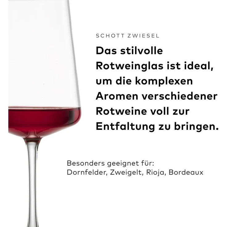 Schott Zwiesel MioVino Rotweinglas 500 ml 4er Set – Bild 9