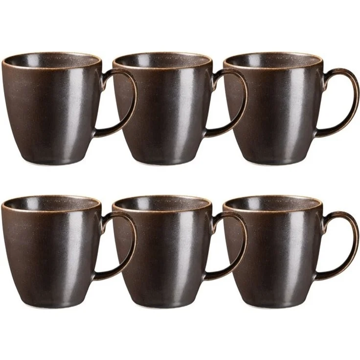 MÄSER Becher POWERFUL, Kaffeebecher Set, Porzellan, 6-tlg, Porzellan – Bild 3