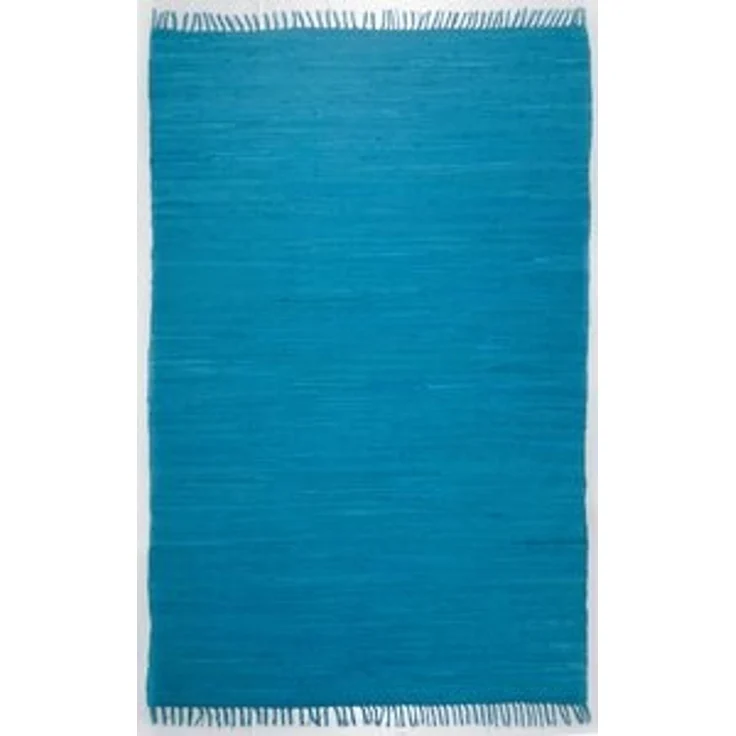THEKO Teppich Happy Cotton Fleckerl, handgewebt, rechteckig, Höhe: 5 mm, Flachgewebe, reine Baumwolle, meliert, mit Fransen, auch als Läufer – Bild 6