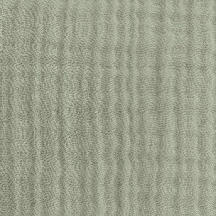 Theraline Stillkissen Der Musselinmond, ergonomisches Stillkissen mit feiner Perlen-Füllung, Bezug 140 cm, Salbei – Bild 2