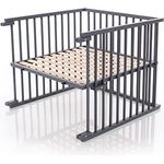 Babybay Kinderbett-Umbausatz für Maxi, schiefergrau lackiert