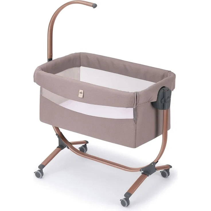 Baby Beistellbett Cullami | Mehr Farben verfügbar | inkl. Wippfunktion | 8-fach höhenverstellbar – Bild 1