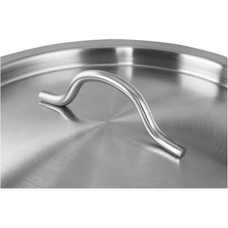 Royal Catering Kochtopf Edelstahl Kochtopf Induktion Topf Suppentopf Universaltopf 12 L Ø 25, Edelstahl, verschiedene Größen – Bild 4